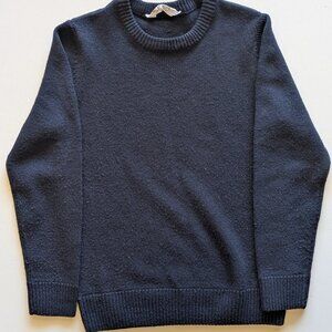 H & M Boys navy sweater‎ size 8-10